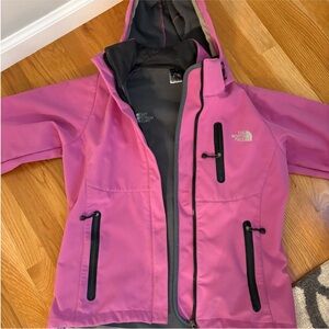 The North Face hooded ski jacket